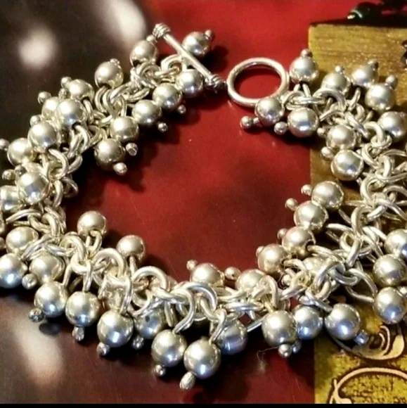 Silpada Sterling Silver Cha Cha Bracelet